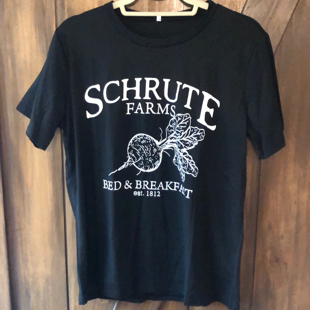 $5/$25 Schrute Farms size Large T shirt